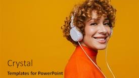  Presentation with yellow music - 