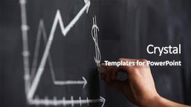  Presentation with chalk - Audience pleasing PPT layouts consisting of currency rate drawn by hand backdrop and a dark gray colored foreground