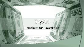  Presentation with us dollars - Cool new slides with currency symbols - lot of dollars backdrop and a light gray colored foreground