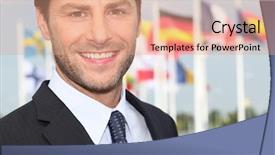  Presentation with current - Beautiful presentation design featuring quantitative - close-up of businesswoman analyzing financial backdrop and a white colored foreground