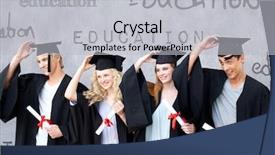  Presentation with composite - Amazing slide deck having cursive - digital composite of group backdrop and a light gray colored foreground