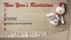  Presentation with image resolution - Slides enhanced with cursive letters - composite image of new years background and a  colored foreground