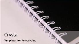  Presentation with microwave imaging image of modern - Cool new PPT theme with cursive writing - image of notebook close up backdrop and a lemonade colored foreground