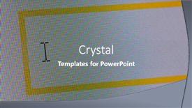  Presentation with monitor computer - Presentation design consisting of cursor-in-blank-search-bar background and a gray colored foreground
