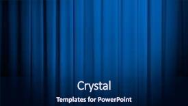  Presentation with blue curtain - Amazing slide set having curtain or drapes blue background backdrop and a navy blue colored foreground