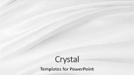  Presentation with rippled white silk - Amazing theme having curtains lines - closeup of rippled white silk backdrop and a white colored foreground