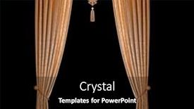  Presentation with curtains - PPT layouts having curtains-on-a-black-background background and a  colored foreground