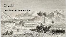  Presentation with region - Audience pleasing PPT theme consisting of curton - kisanga region old view congo backdrop and a  colored foreground