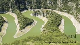  Presentation with southwest - Presentation enhanced with curves-of-uvac-river-medanders background and a yellow colored foreground