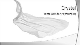  Presentation with image resolution - Cool new PPT theme with curves waves - smooth elegant white transparent cloth backdrop and a white colored foreground