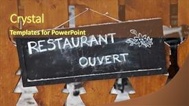  Presentation with entrance to natural caves - Audience pleasing theme consisting of lillies - water lilly take close up backdrop and a dark gray colored foreground.