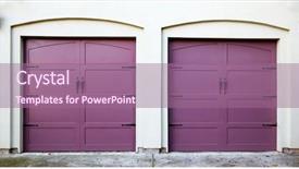  Presentation with lavendar - Beautiful presentation theme featuring custom cars - two violet purple amethyst backdrop and a coral colored foreground