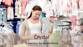  Presentation with pregnancy medicine healthcare and people - Slides enhanced with customer expectations - pregnancy people sale and expectation background and a coral colored foreground