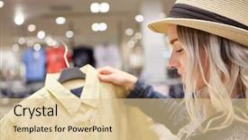  Presentation with customer analysis - Amazing PPT theme having customer is looking for matching backdrop and a  colored foreground