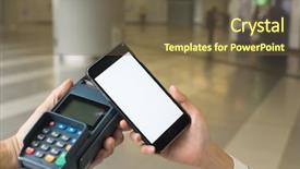  Presentation with pay - Theme enhanced with customer pay the bill background and a tawny brown colored foreground