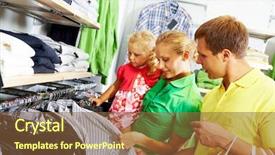  Presentation with relationship - Cool new slides with customer relationship - portrait of young couple looking backdrop and a  colored foreground