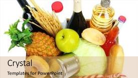  Presentation with octopus on isolated white - Presentation design consisting of customer requirements - box with products isolated background and a  colored foreground