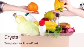  Presentation with black people boxing - Cool new slide set with customer requirements - people make out products backdrop and a lemonade colored foreground