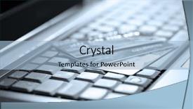  Presentation with customer service - Slides having customer service banks - credit cards and laptop shallow background and a light blue colored foreground