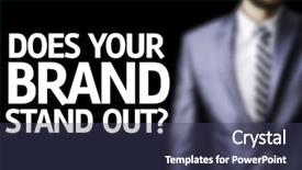  Presentation with business value - Slides consisting of small round berry cheesecakes on plate and blue background background and a light gray colored foreground