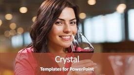  Presentation with holidays - Cool new slides with customers event - leisure drinks degustation people backdrop and a tawny brown colored foreground