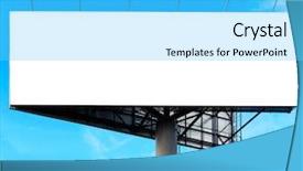  Presentation with promotion - Cool new PPT theme with sublime - wide white background of illuminated backdrop and a cyan colored foreground