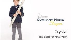  Presentation with school safety - Presentation design having engineering kids - young boy in school uniform background and a white colored foreground