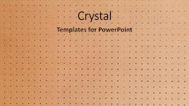  Presentation with build - Slide deck consisting of customize build - large peg board background and a coral colored foreground