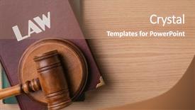  Presentation with immigration law - Cool new theme with customs immigrations - law book and gavel backdrop and a coral colored foreground