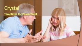  Presentation with together we - Cool new PPT layouts with cut cost calculator - couple calculating their expenses together backdrop and a tawny brown colored foreground