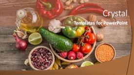  Presentation with peanuts - Cool new slide deck with cut-lemon-and-pepper-peanuts backdrop and a red colored foreground