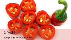  Presentation with capsicum - Beautiful slide set featuring person work online improve skills online participates in the online life lying in bed note soft focus at 100 best at smaller sizes backdrop and a tawny brown colored foreground.