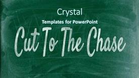  Presentation with time wasting - PPT theme featuring cut-to-the-chase-refers and a ocean colored foreground