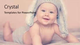  Presentation with baby fashion - Amazing slide set having cute 6 months baby backdrop and a lemonade colored foreground