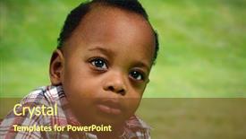  Presentation with home - Amazing slides having cute african american babies - portrait of a boy who backdrop and a  colored foreground