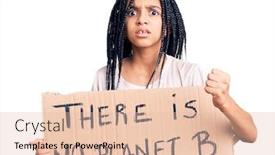  Presentation with cute - Presentation design consisting of cute-african-american-girl-holding background and a lemonade colored foreground
