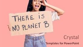  Presentation with african american - Cool new PPT layouts with cute-african-american-girl-holding backdrop and a lemonade colored foreground