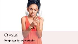  Presentation with arthritis - Amazing PPT layouts having cute-african-american-girl-wearing backdrop and a lemonade colored foreground