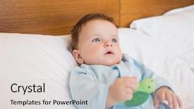  Presentation with teen mom cap and gown holding a baby - Amazing PPT layouts having cute baby boy holding toy backdrop and a  colored foreground