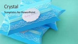  Presentation with baby color - Amazing slide deck having shower favors on color background backdrop and a arctic colored foreground