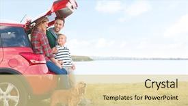  Presentation with cute cat and dog - Beautiful PPT layouts featuring cute boy and dog backdrop and a blonde colored foreground