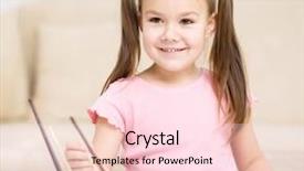  Presentation with play - Colorful slide set enhanced with cute cheerful child play backdrop and a  colored foreground