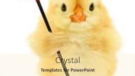  Presentation with devil - Beautiful slide set featuring cute-cool-chick-devil backdrop and a blonde colored foreground