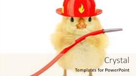  Presentation with firefighter - Slide deck consisting of cute-cool-chick-fireman-firefighter background and a lemonade colored foreground
