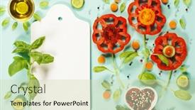  Presentation with cute vegetables - 