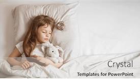  Presentation with high quality - Presentation theme consisting of cute-funny-cheerful-little-girl background and a lemonade colored foreground