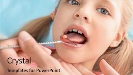  Presentation with cute - Amazing presentation having cute girl at speech therapist' backdrop and a  colored foreground