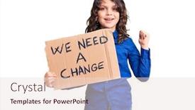  Presentation with long hair - Cool new presentation design with cute-hispanic-child-with-long backdrop and a lemonade colored foreground