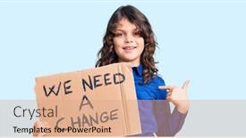  Presentation with self change - Amazing presentation having cute-hispanic-child-with-long backdrop and a coral colored foreground