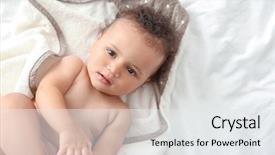  Presentation with baby chickens little cute chicks - Theme with cute little baby with towel background and a white colored foreground